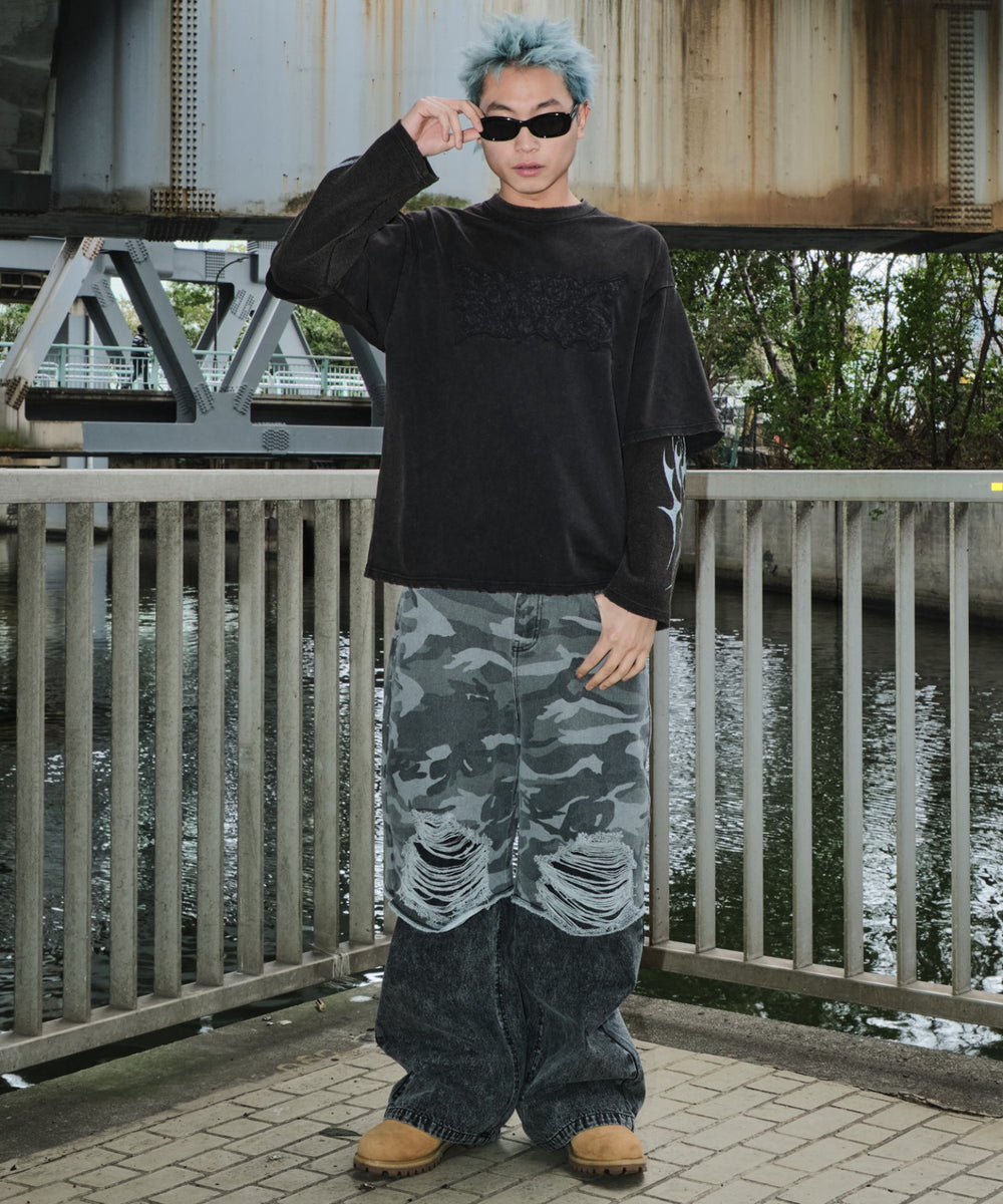 ブラック モデル：178cm L着用