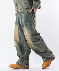 デニム淡加工 / M