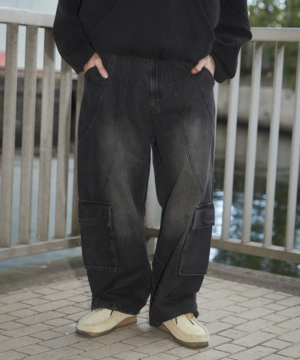 デニムブラックソノタ モデル：178cm L着用