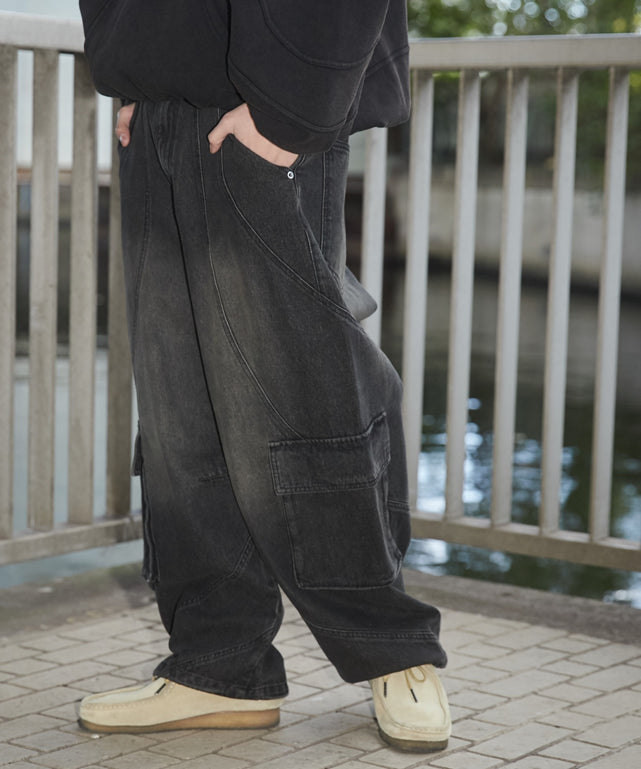 デニムブラックソノタ モデル：178cm L着用