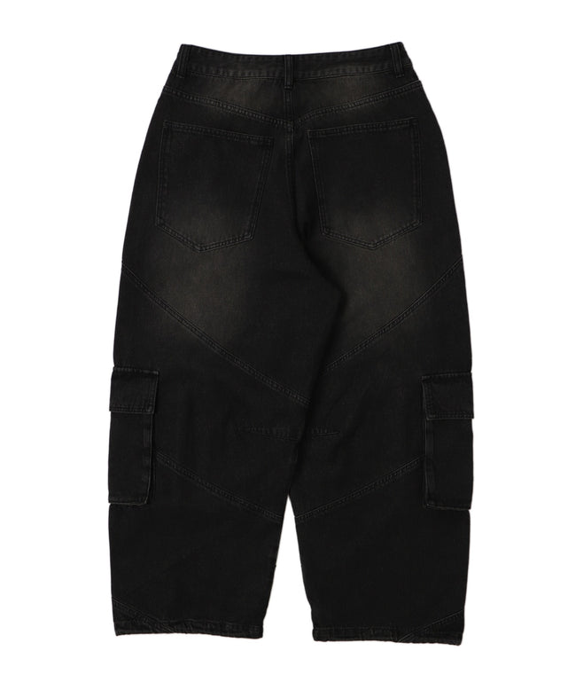 スウィッチングデニムカーゴパンツ
