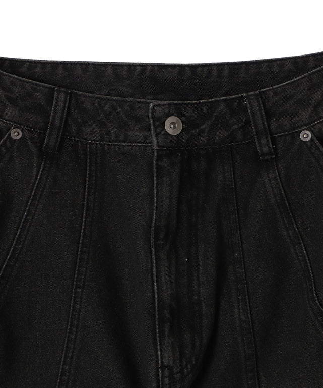 スウィッチングデニムカーゴパンツ