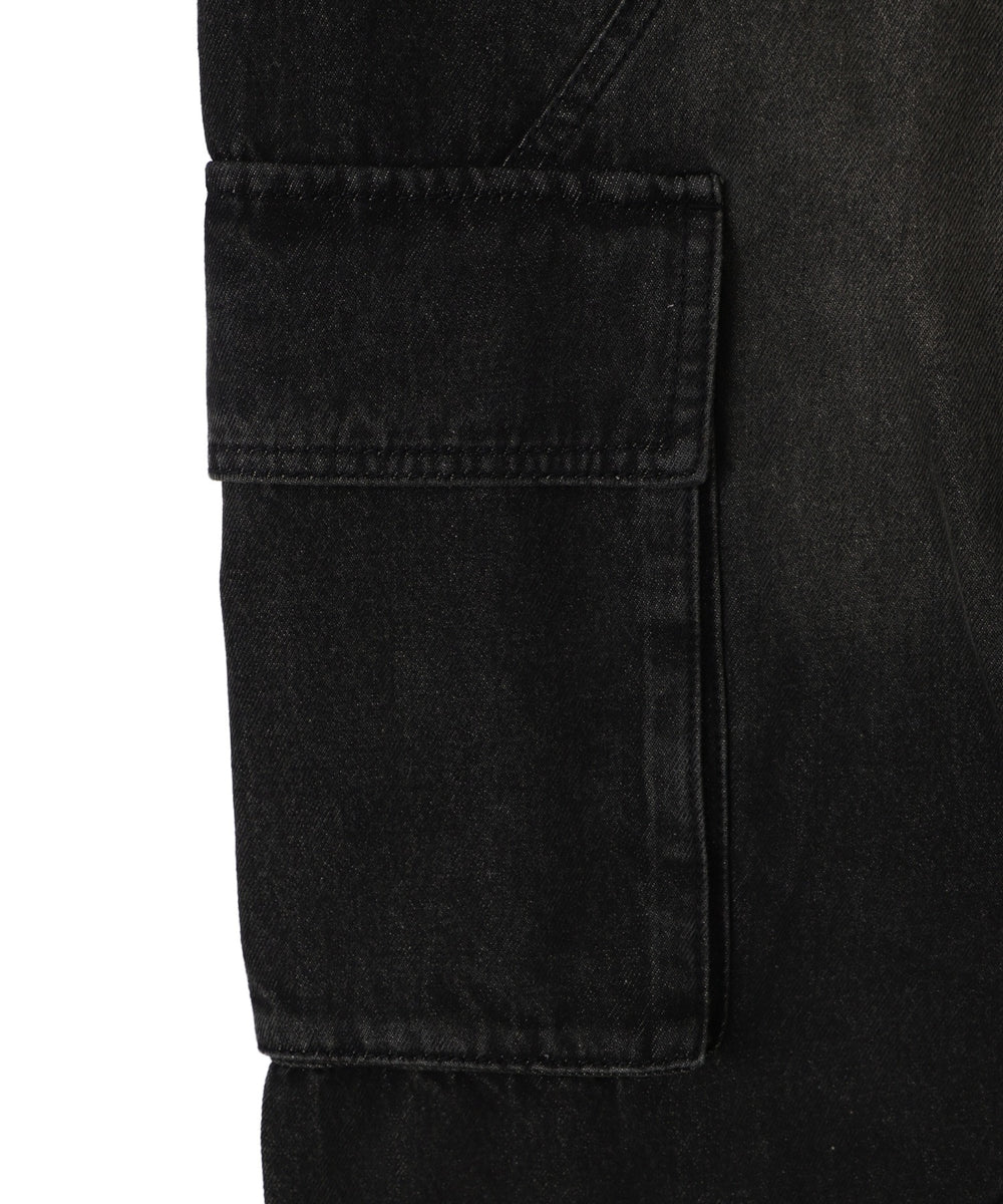 スウィッチングデニムカーゴパンツ