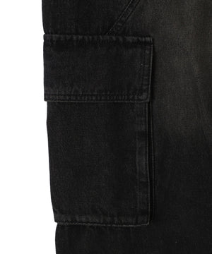 スウィッチングデニムカーゴパンツ