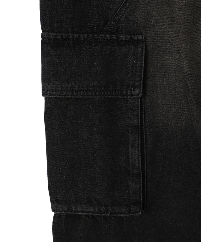 スウィッチングデニムカーゴパンツ