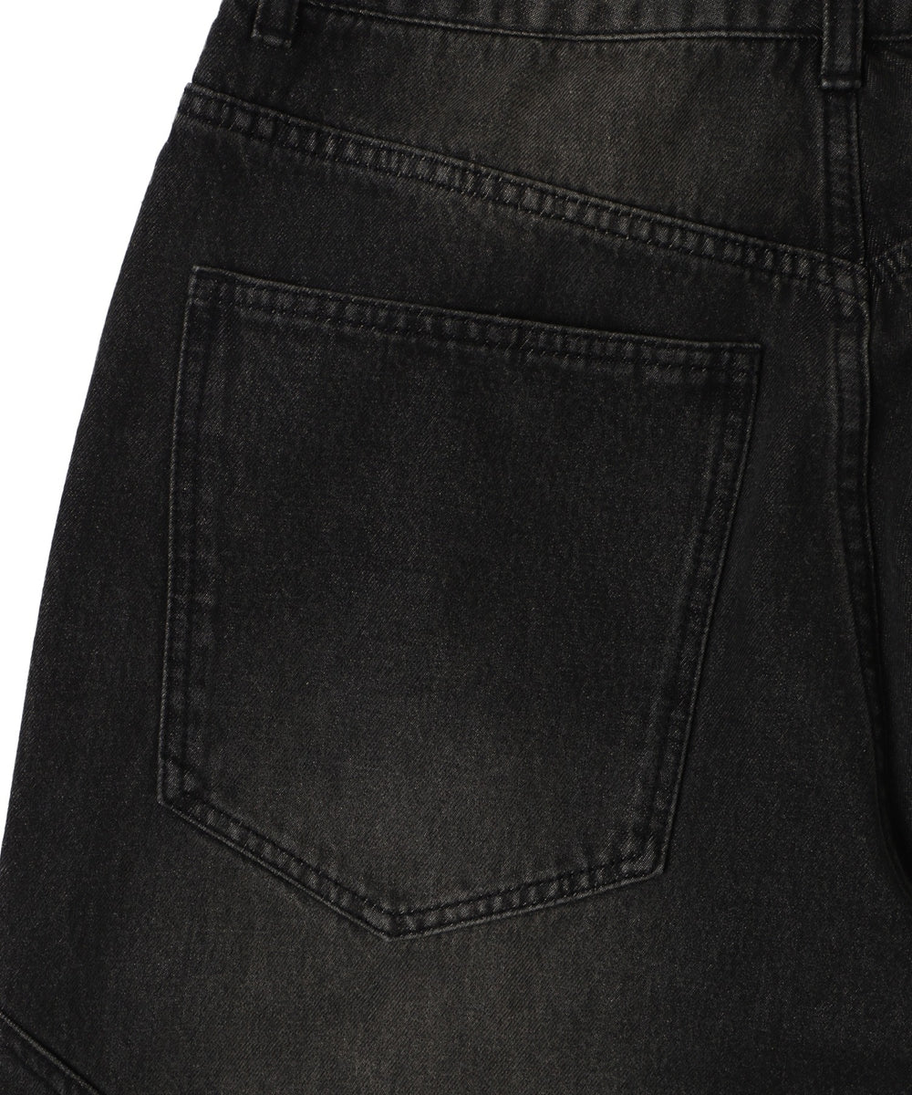 スウィッチングデニムカーゴパンツ