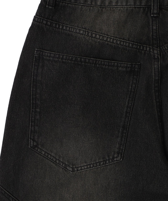 スウィッチングデニムカーゴパンツ