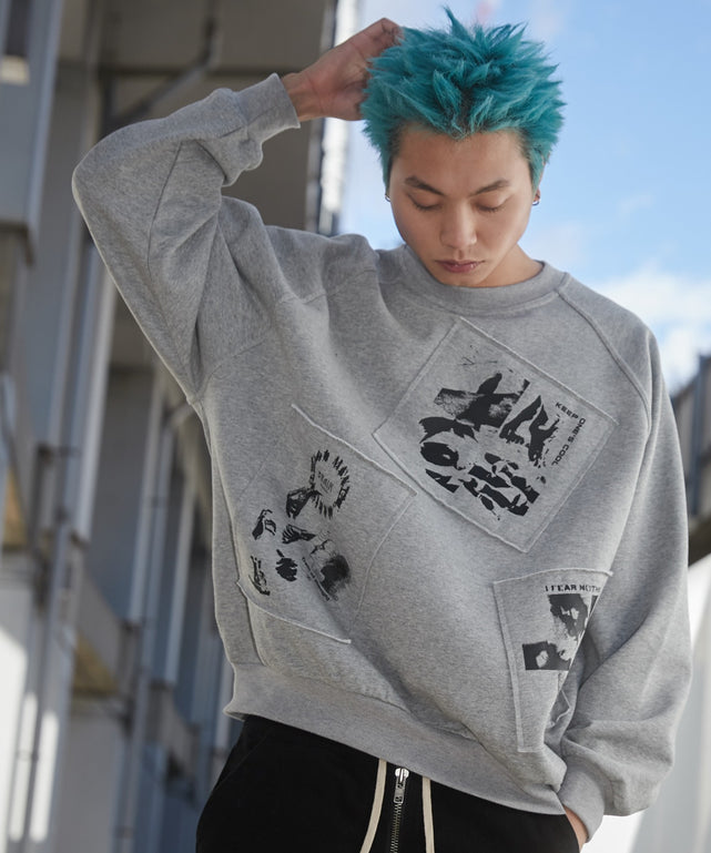 フォトペーストグラフィックプルオーバー【一部店舗限定】｜WEGO