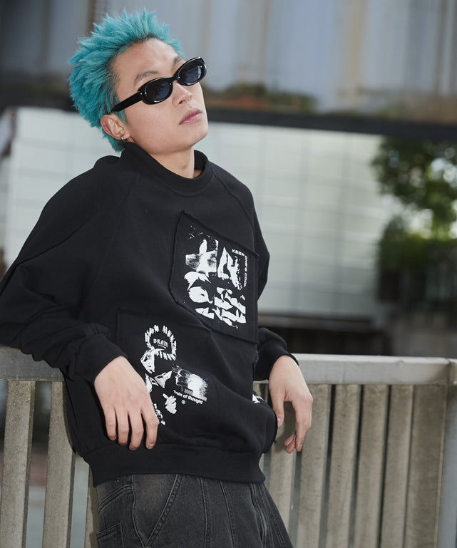 ブラック モデル：178cm L着用