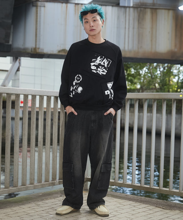 ブラック モデル：178cm L着用