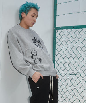 グレー モデル：178cm L着用