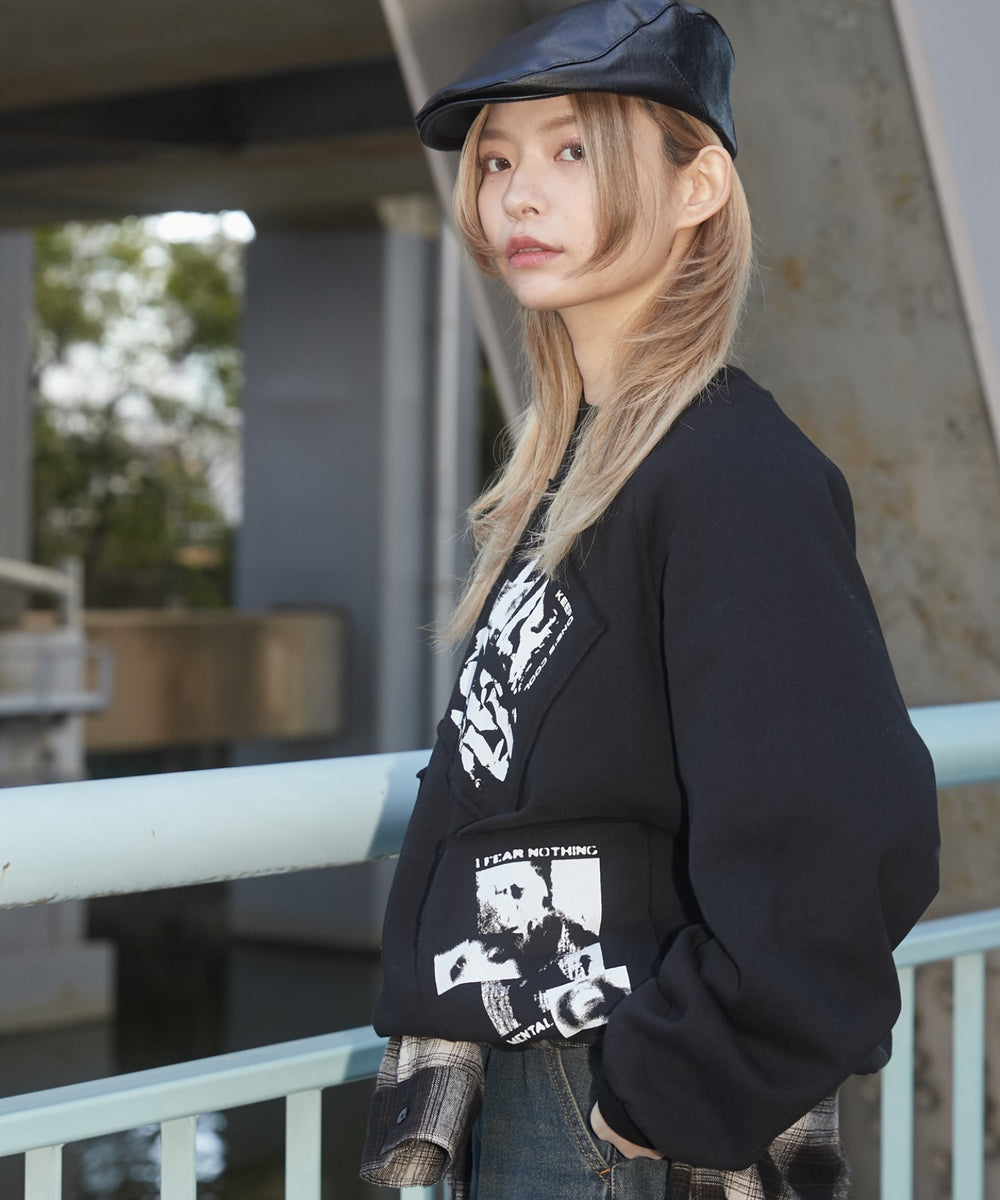 ブラック モデル：169cm M着用