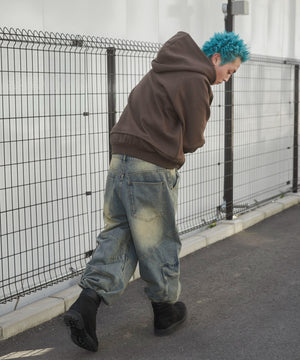 ブラウン　モデル:178cm L着用