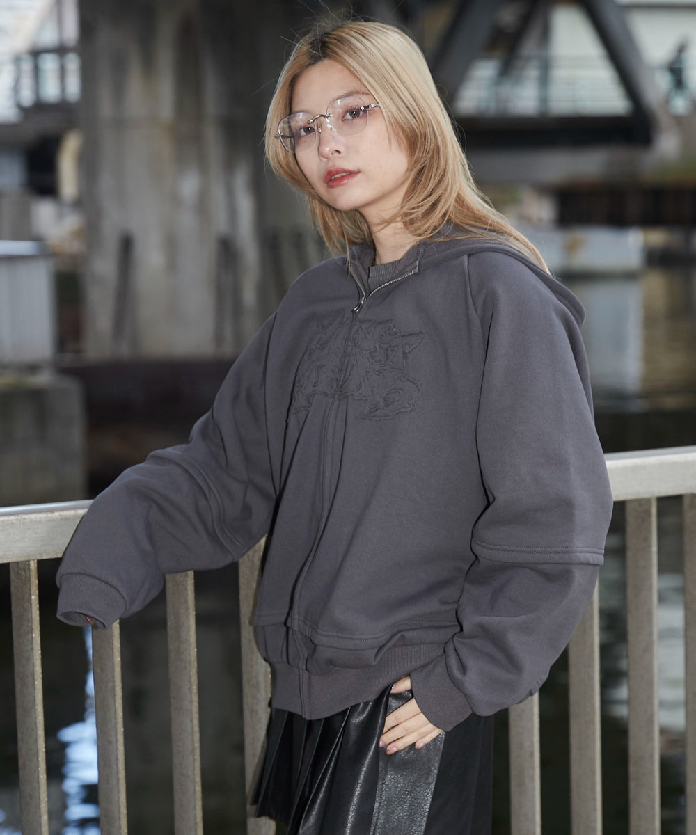 スミクロ　モデル:169cm M着用