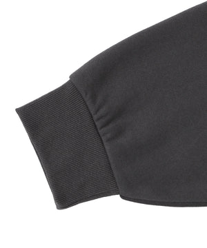 ダメージアップリケレイヤードZIPパーカー