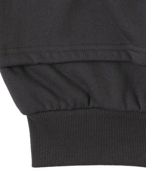 ダメージアップリケレイヤードZIPパーカー