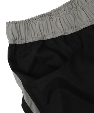 カラーブロック2WAYZIPパンツ