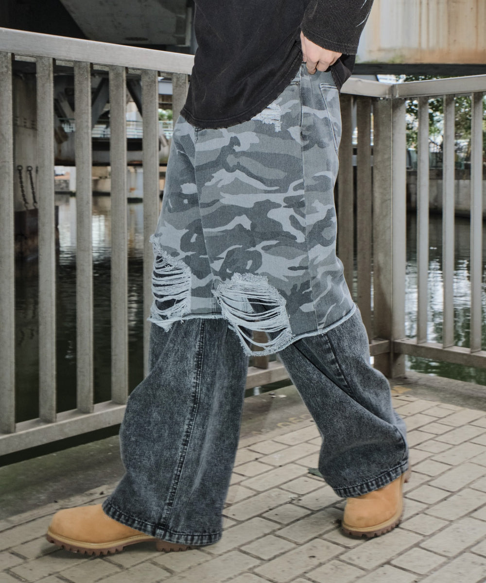 デニムブラックソノタ モデル：178cm L着用