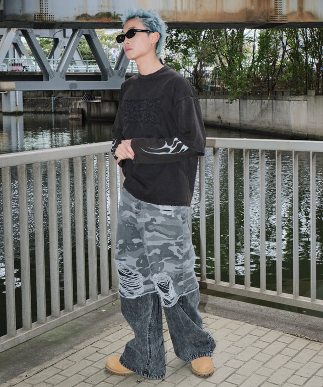 デニムブラックソノタ モデル：178cm L着用