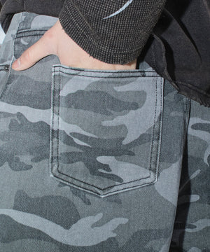 ドッキングデニムパンツ