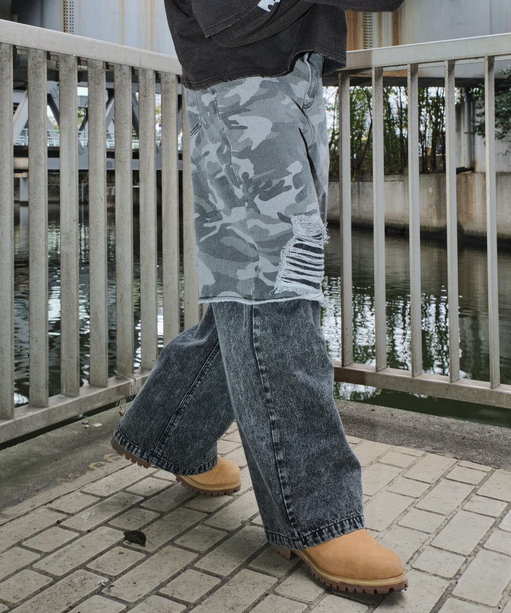 デニムブラックソノタ モデル：178cm L着用