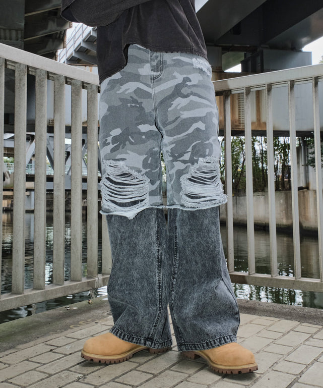 デニムブラックソノタ モデル：178cm L着用