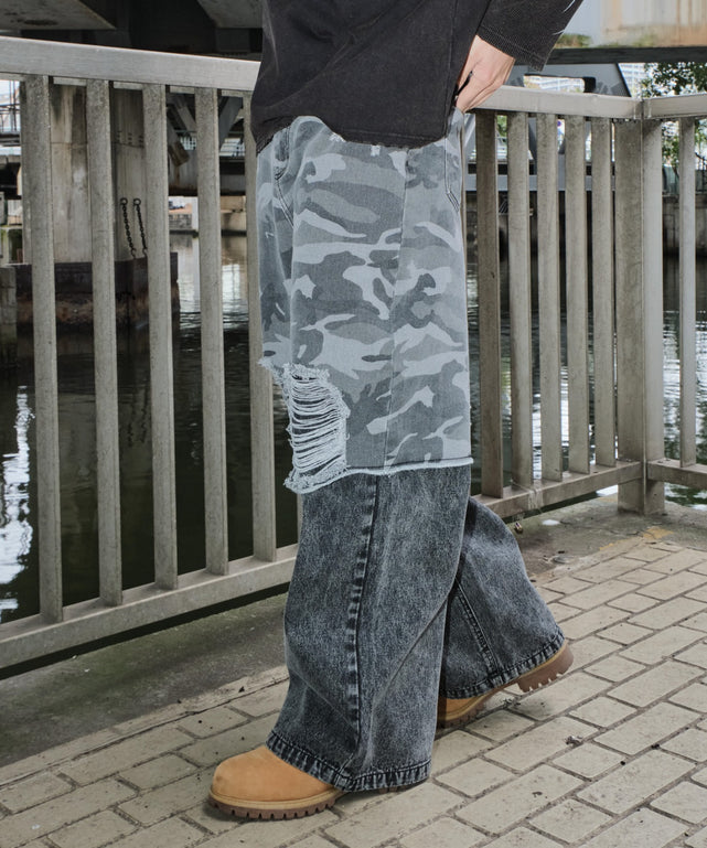 デニムブラックソノタ モデル：178cm L着用