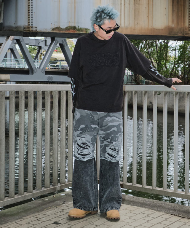 デニムブラックソノタ モデル：178cm L着用