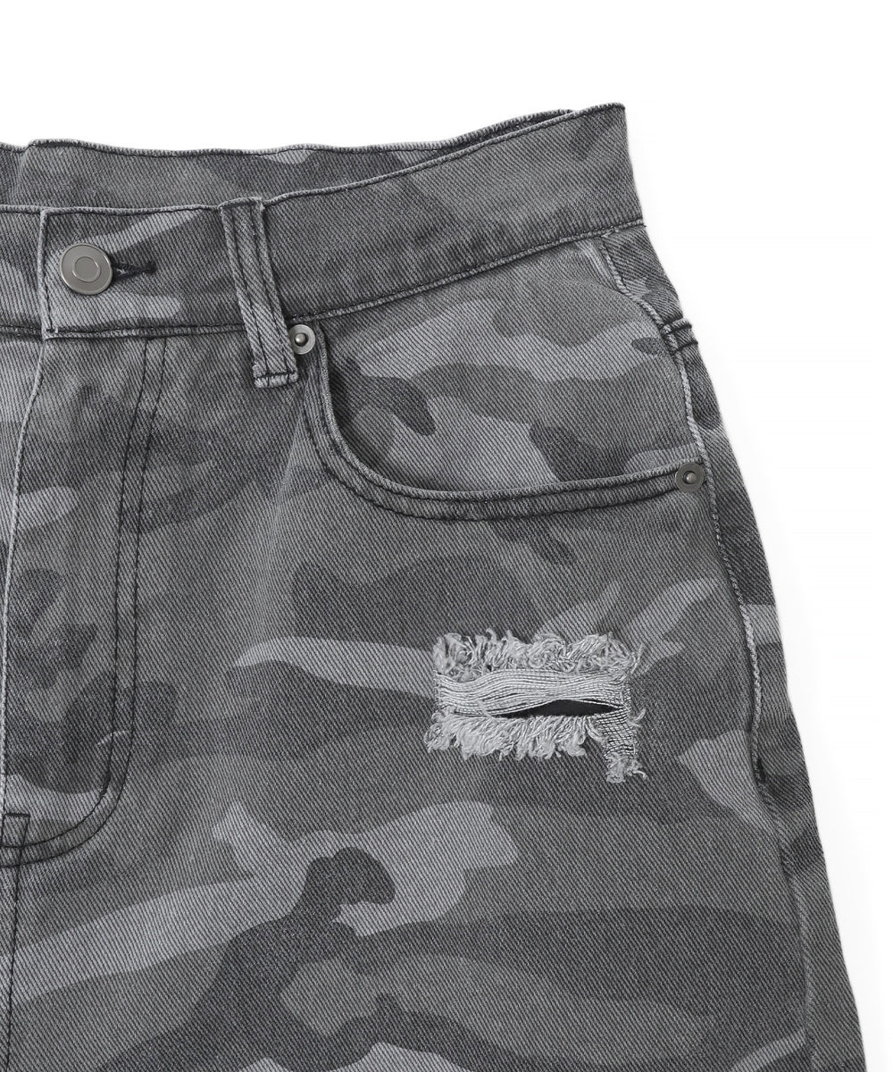 ドッキングデニムパンツ