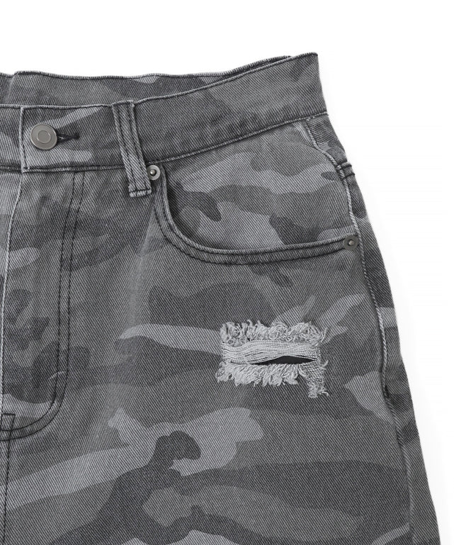 ドッキングデニムパンツ