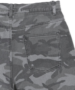 ドッキングデニムパンツ