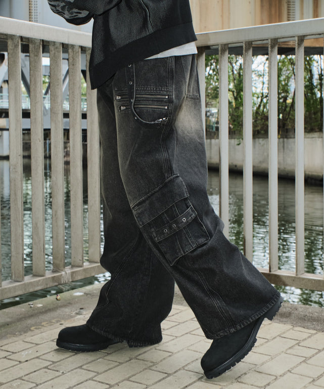 デニムブラックソノタ モデル：178cm L着用