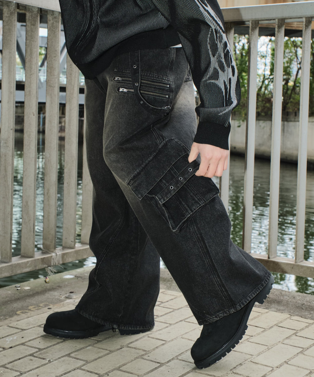 デニムブラックソノタ モデル：178cm L着用