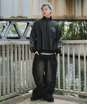 デニムブラックソノタ モデル：178cm L着用