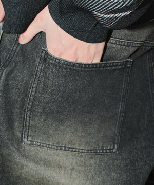 マルチZIPデニムパンツ