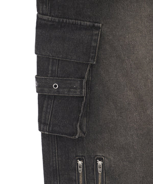 マルチZIPデニムパンツ