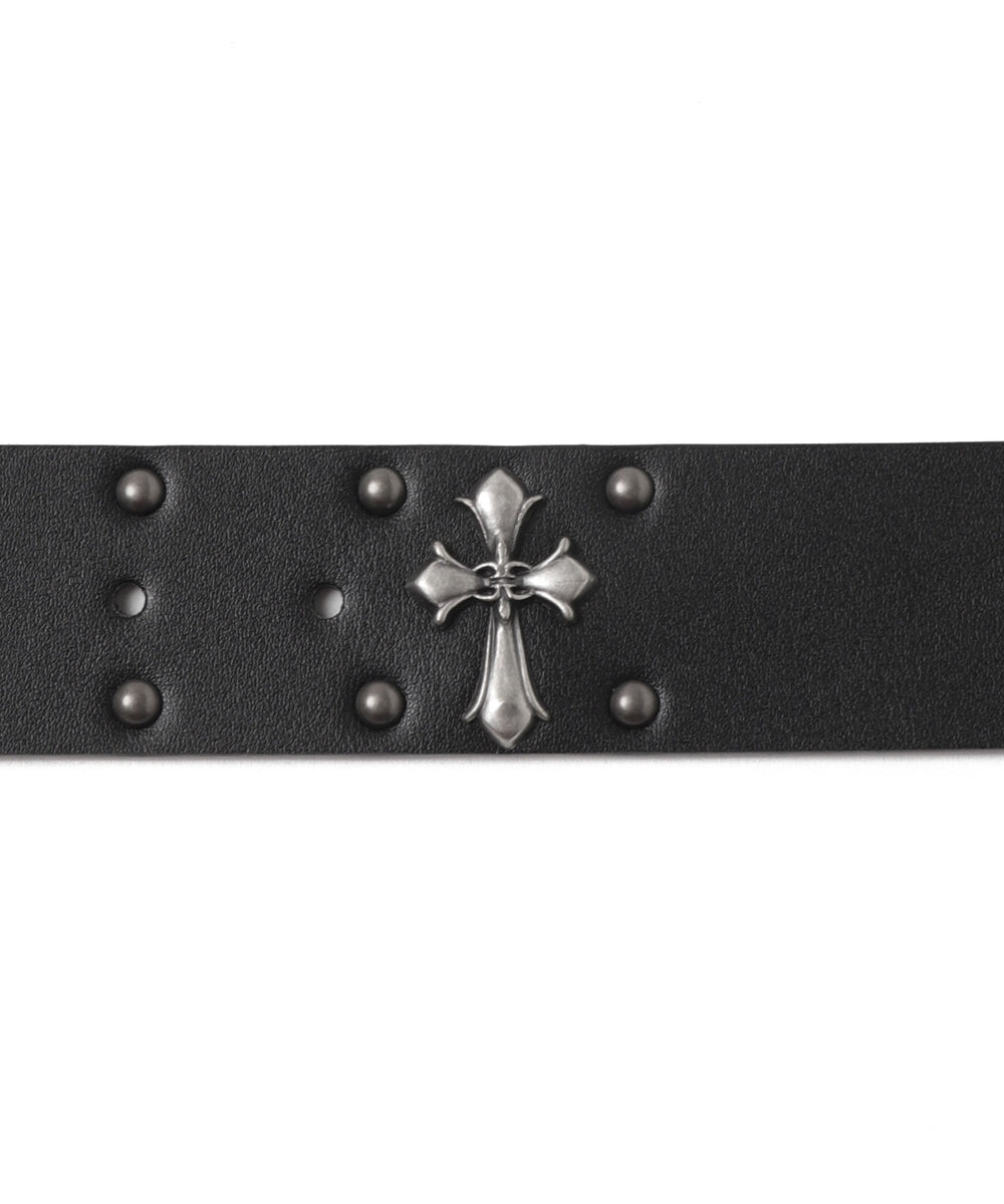 Mクロスモチーフスタッズベルト