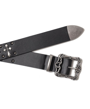 Mクロスモチーフスタッズベルト