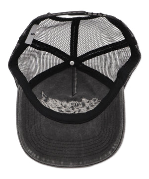 ダメージアップリケメッシュキャップ