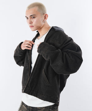 デニムブラックソノタ モデル：180cm L着用