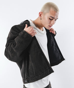 デニムブラックソノタ モデル：180cm L着用