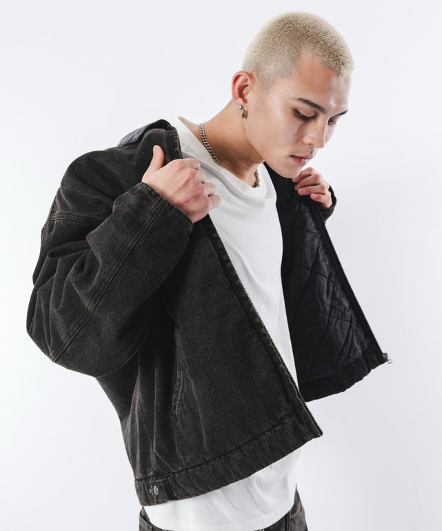 デニムブラックソノタ モデル：180cm L着用