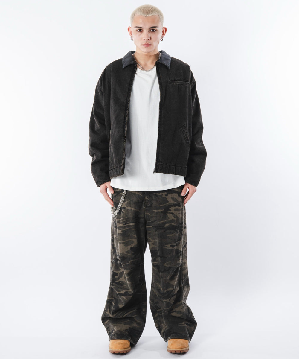 デニムブラックソノタ モデル：180cm L着用