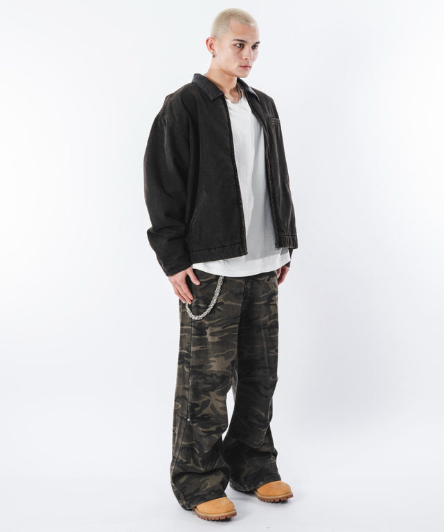 デニムブラックソノタ モデル：180cm L着用