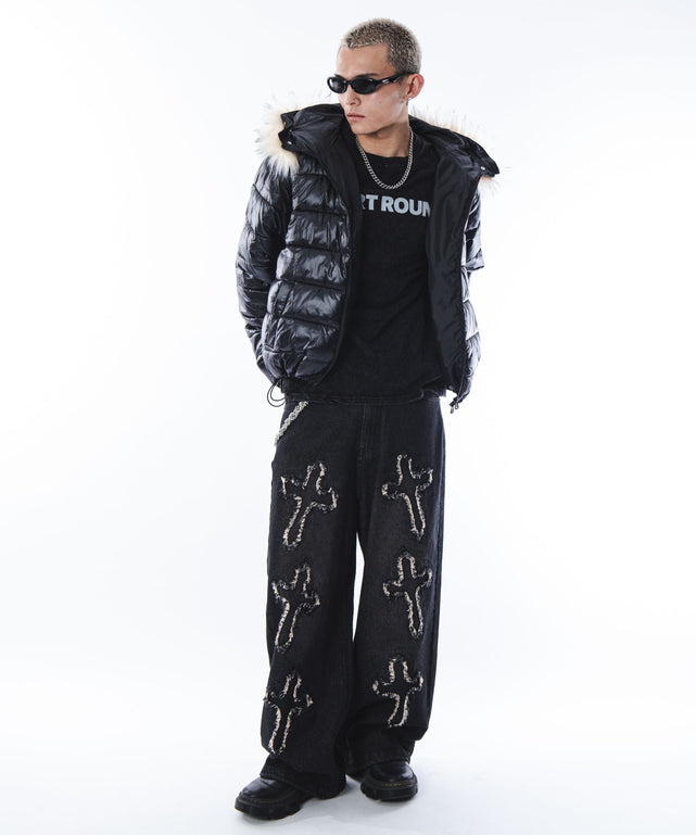 ブラック モデル：180cm L着用