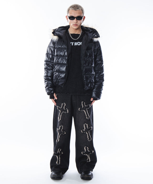 ブラック モデル：180cm L着用