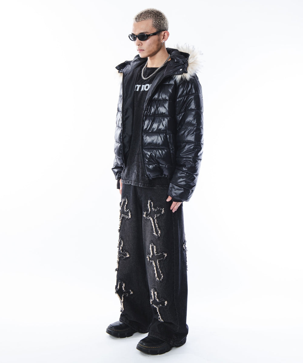 ブラック モデル：180cm L着用