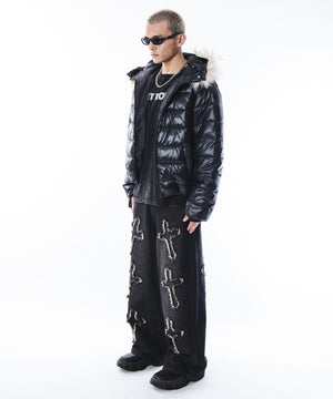 ブラック モデル：180cm L着用