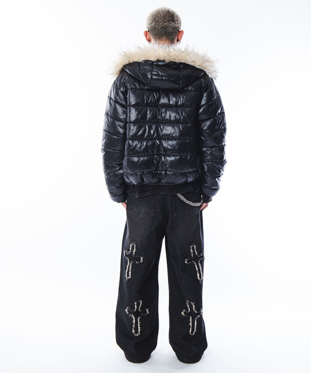 ブラック モデル：180cm L着用