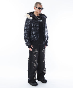 ブラック モデル：180cm L着用